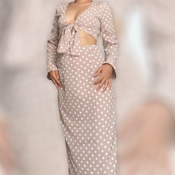 NEW Two pcs set polka dot L/XL summer - Picture 2 of 8